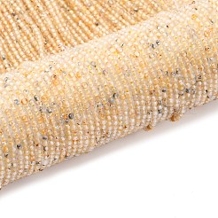 Natural Citrine(Heated) Beads Strands&nbsp;G-RM2025-A09-2mm