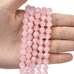 Natural Rose Quartz Beads Strands&nbsp;G-Z119-A41-02