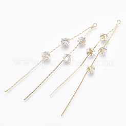 Brass Big Chain Tassel Pendants&nbsp;KK-S348-062