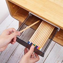 2 Colors PP Under Desk Storage&nbsp;AJEW-SZ0001-13