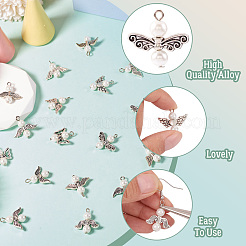 20Pcs 20 Style Glass Pearl Pendants&nbsp;PALLOY-TAC0142