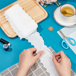 7.5 Yards Flat Cotton Embroidery Heart Ribbon&nbsp;OCOR-MA0001-06
