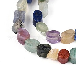 Natural Mixed Gemstone Beads Strands&nbsp;G-T143-33