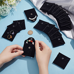 Square Velvet Jewelry Pouches&nbsp;LS-ABAG-WH0012-05B