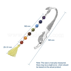 Tibetan Style Alloy Bookmarks&nbsp;AJEW-JK00157-02
