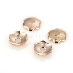 6-Petal Iron Bead Caps&nbsp;X-IFIN-F152-02LG