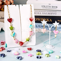 60Pcs 6 Colors Acrylic Beads&nbsp;OACR-TA0003-13
