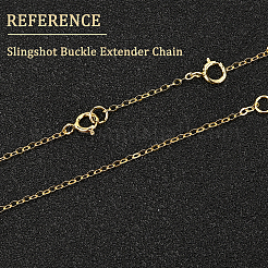 3Pcs 3 Style 925 Sterling Silver Chain Extender&nbsp;FIND-SC0001-61G