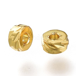 Brass Spacer Beads&nbsp;KK-P189-07G