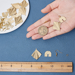 DIY Geometry Dangle Earring Making Kit&nbsp;DIY-SC0019-24