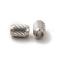 Non-Tarnish 201 Stainless Steel Beads&nbsp;STAS-M089-09P