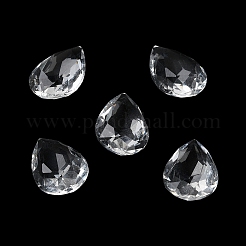 Transparent Glass Rhinestone Cabochons&nbsp;RGLA-B003-08A-10