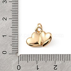 Valentine's Day Brass Enamel Pendants&nbsp;KK-H274-04G