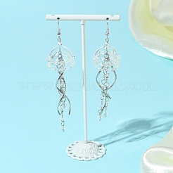 Iron Dangle Earrings&nbsp;EJEW-FS00021