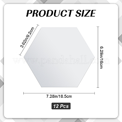 Acrylic Mirror Wall Stickers&nbsp;AJEW-WH0323-26A