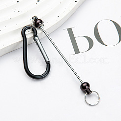 5Pcs 5 Colors Aluminum Climbing Carabiners&nbsp;AJEW-YW0001-21