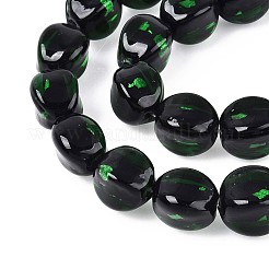 Handmade Silver Foil Lampwork  Beads&nbsp;FOIL-T024-12B