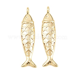 Brass Pendants&nbsp;KK-P353-11G-05
