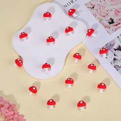 20Pcs Mushroom Silicone Focal Beads&nbsp;JX901D