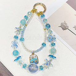 1Pc Alloy Enamel Phone Hand Strap Chains&nbsp;AJEW-BM0001-30