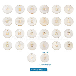 Freshwater Shell Charms&nbsp;SSHEL-TA0001-05