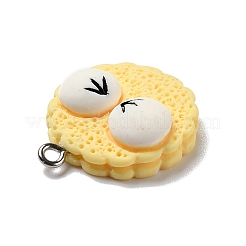 Opaque Resin Pendants&nbsp;LS-RESI-D055-066P