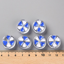 Transparent Enamel Acrylic Beads&nbsp;TACR-S155-005A