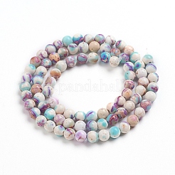 Natural Imperial Jasper Beads Strands&nbsp;G-E358-6m-01