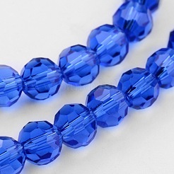 Transparent Glass Bead Strands&nbsp;GLAA-G013-4mm-26