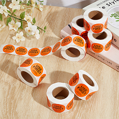 8 Rolls Paper Adhesive Label Stickers&nbsp;STIC-GO0001-03