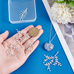 8Pcs 4 Styles Brass Pendants&nbsp;KK-PH0013-38
