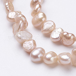 Natural Cultured Freshwater Pearl Beads Strands&nbsp;PEAR-P002-53D