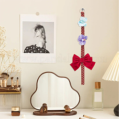 Polyester Bow Storage Wall Pendant Decoration&nbsp;HJEW-OC00107