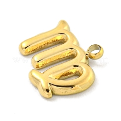 Real 18K Gold Plated PVD Vacuum Plating 304 Stainless Steel Pendants&nbsp;STAS-L278-002G-06
