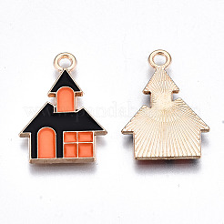 Alloy Enamel Pendants&nbsp;ENAM-Q442-007-RS
