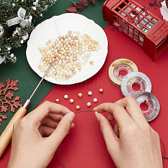 DIY Imitation Pearl Bracelet Necklace Making Kit&nbsp;DIY-PH0009-35