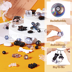 Opaque & Transparent Acrylic Beads&nbsp;MACR-TA0001-48