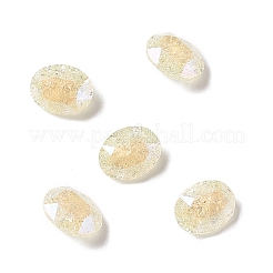 Crackle Moonlight Style K9 Glass Rhinestone Cabochons&nbsp;RGLA-J020-B-IO