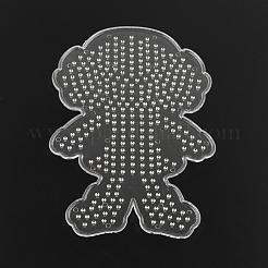 Girl ABC Plastic Pegboards used for 5x5mm DIY Fuse Beads&nbsp;DIY-Q009-42