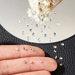 150Pcs Diamond Shape Grade AAA Cubic Zirconia Cabochons&nbsp;ZIRC-TADJ0001-01C