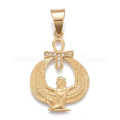 304 Stainless Steel Pendants&nbsp;STAS-K214-20G