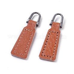 PU Leather Zipper Puller&nbsp;FIND-WH0044-01B