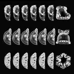 12Pcs 3 Styles Christmas Theme Transparent Acrylic Beads&nbsp;TACR-TA0001-76