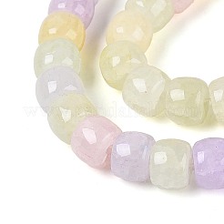 Baking Paint Crackle Glass Beads Strands&nbsp;DGLA-N019-02A-05