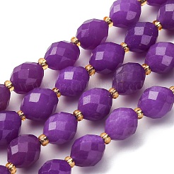Natural White Jade Beads Strands&nbsp;G-D305-B01-01I
