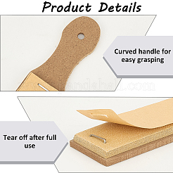 6Pcs 3 Styles Sandpaper File with Wood Pencil Sandpaper Board&nbsp;TOOL-GF0003-57