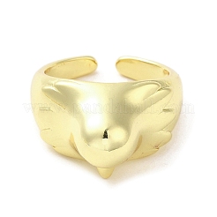 Rack Plating Brass Finger Ring&nbsp;RJEW-C072-09G
