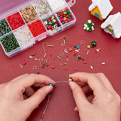 Christmas Theme DIY Jewelry Kits&nbsp;DIY-WH0223-92