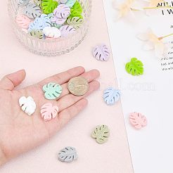 32Pcs 8 Colors Food Grade Eco-Friendly Silicone Focal Beads&nbsp;FIND-CA0006-70