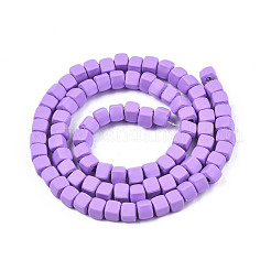 Handmade Polymer Clay Beads Strands&nbsp;CLAY-S092-78H